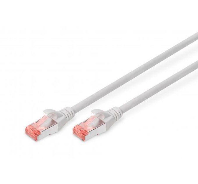 Assmann Патч-корд DIGITUS CAT 6 S-FTP, 15м, AWG 27/7, LSZH, сірий DK-1644-150