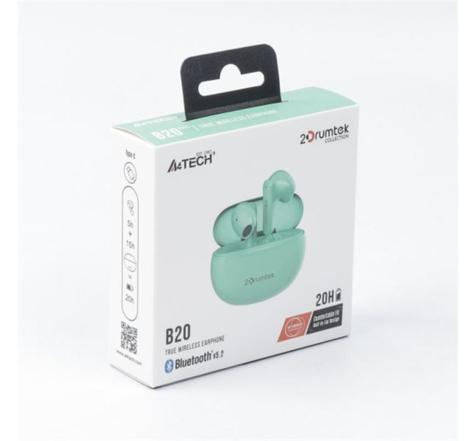 A4Tech Bluetooth-гарнітура A4Tech B20 Mint Green