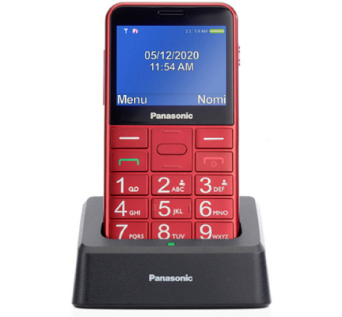 Panasonic Мобільний телефон Panasonic KX-TU155 Red (KX-TU155EXRN)
