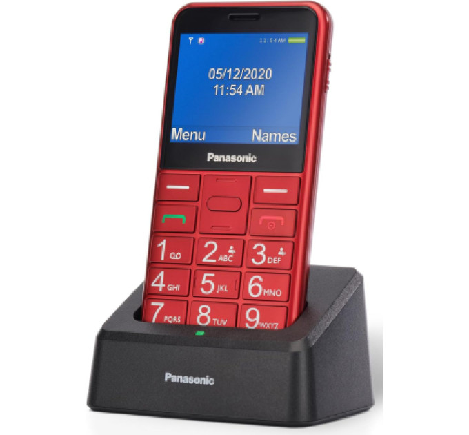Panasonic Мобільний телефон Panasonic KX-TU155 Red (KX-TU155EXRN)
