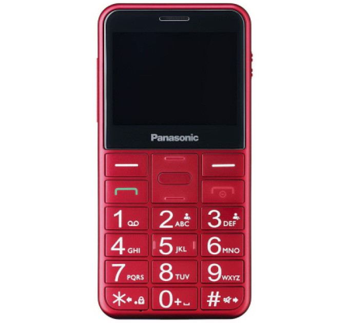 Panasonic Мобільний телефон Panasonic KX-TU155 Red (KX-TU155EXRN)