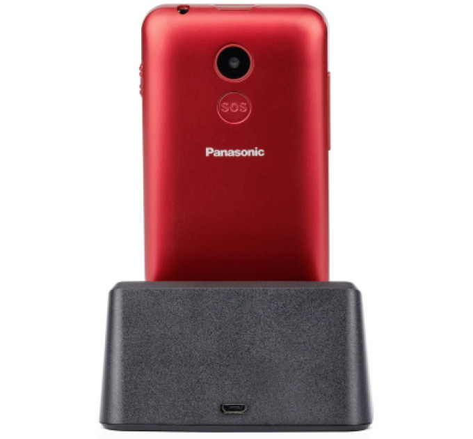 Panasonic Мобільний телефон Panasonic KX-TU155 Red (KX-TU155EXRN)