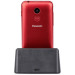 Panasonic Мобільний телефон Panasonic KX-TU155 Red (KX-TU155EXRN)