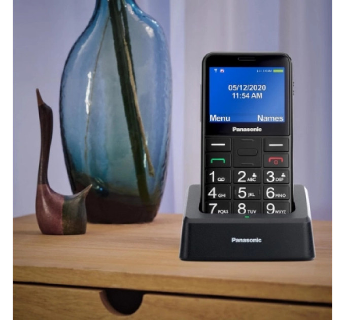 Panasonic Мобільний телефон Panasonic KX-TU155 Black (KX-TU155EXBN)