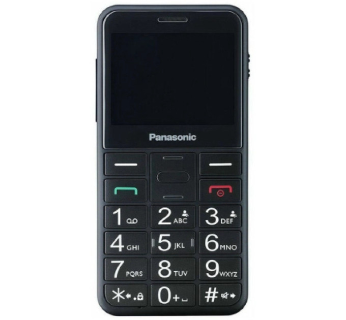 Panasonic Мобільний телефон Panasonic KX-TU155 Black (KX-TU155EXBN)