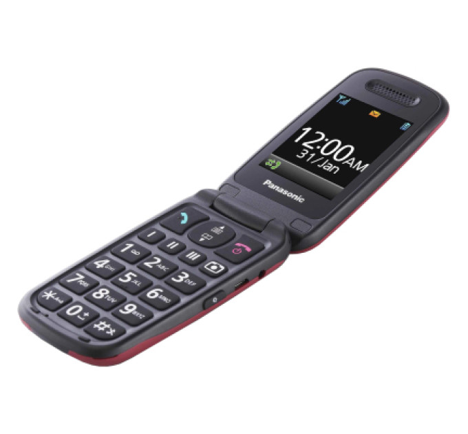 Panasonic Мобільний телефон Panasonic KX-TU446 Red (KX-TU446EXR)