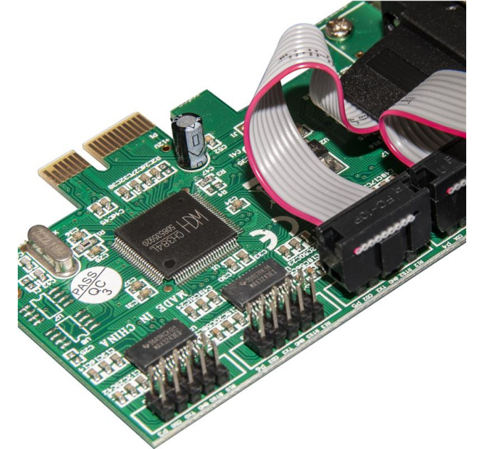 Frime Контролер Frime WCH384L (ECF-PCIEto4SWCH384.LP) PCI-E-4xRS232