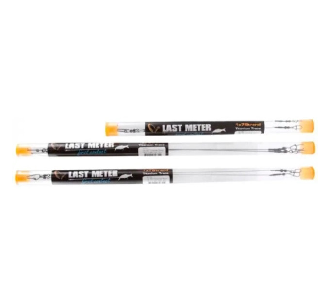 Savage Gear Повідець Savage Gear 1x7 Titanium Trace 30cm 0.60 mm 23kg (2 шт/уп.) (1854.08.86)