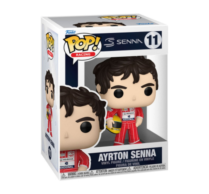 Funko Pop Фігурка Funko Pop серії Формула-1 - Айртон Сенна (McLaren) (86180)
