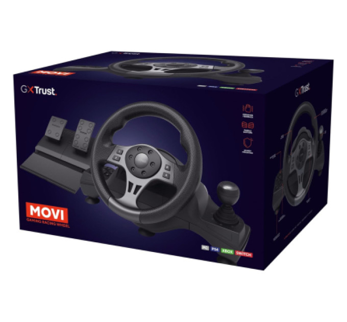 Trust Кермо Trust GXT 289 Movi PC/PS4/PS3/Xbox/Nintendo Switch (25122)