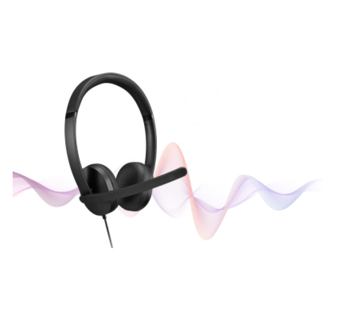 LENOVO Навушники Lenovo USB-A Wired Stereo Headset Gen 2 Black (4XD1P83425)