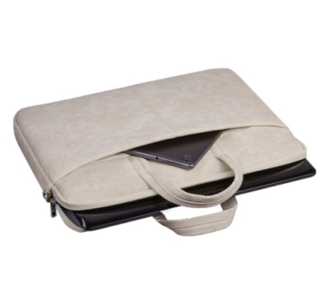 Defender Сумка для ноутбука Defender 15.6" Solid PU beige (26126)