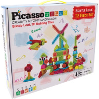 Конструктор Picasso Tiles Hedgehog Building Blocks Set 112 деталей (817338022631)