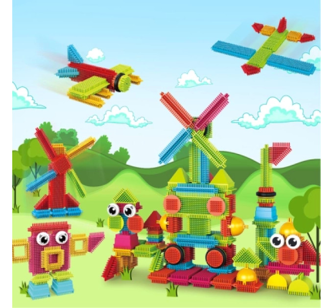 Picasso Конструктор Picasso Tiles Hedgehog Building Blocks Set 112 деталей (817338022631)