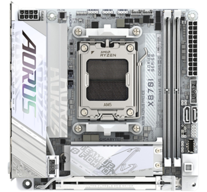 GIGABYTE Материнська плата GIGABYTE X870I AORUS PRO ICE