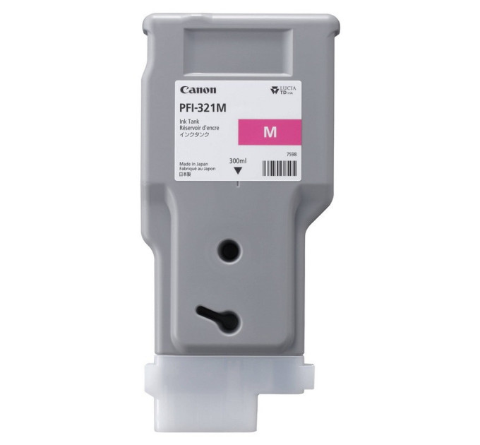 Canon Картридж Canon (PFI-321M) imagePROGRAF TM-255/TM-340/TM-350/TM-355 Magenta (6269C001AA) 300 мл