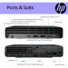 HP Комп'ютер HP Pro 400 G9 Mini / i3-13100T, 8, 512, WiFi, кл+м (885G3EA)