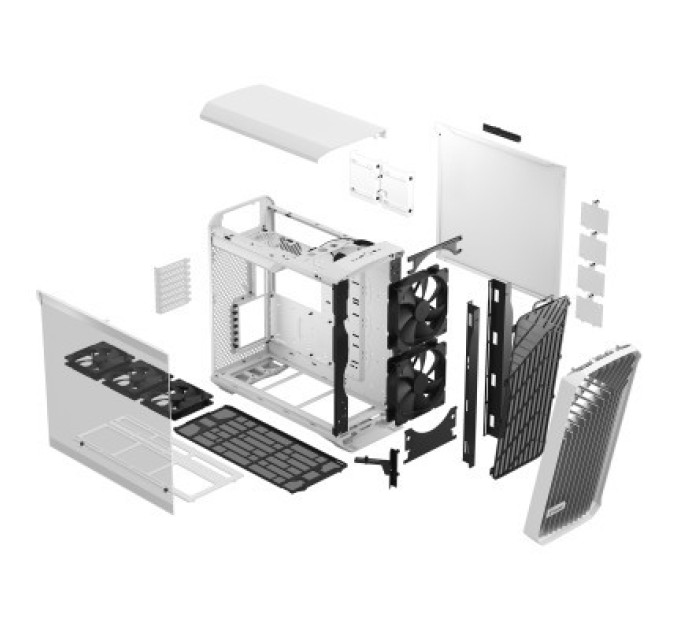 Fractal Design Корпус Fractal Design Torrent White TG Clear Tint (FD-C-TOR1A-03)