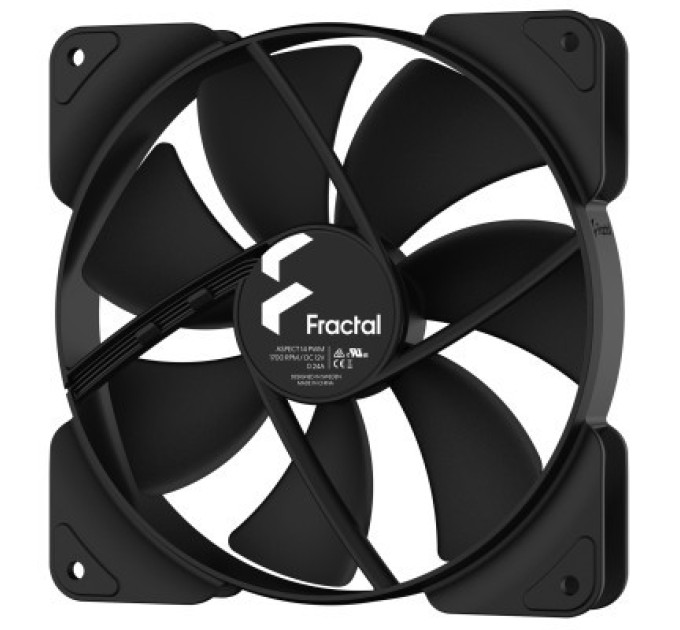 Fractal Design Кулер до корпусу Fractal Design Aspect 14 PWM Black (FD-F-AS1-1403)