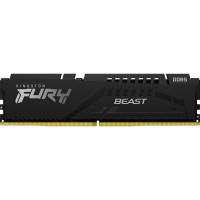 Модуль пам'яті для комп'ютера DDR5 8GB 5200 MHz Beast Black Kingston Fury (ex.HyperX) (KF552C40BB-8)