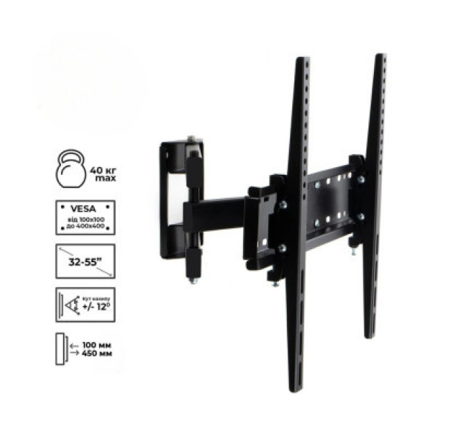 Charmount Кронштейн Charmount TV04T-R3 Black