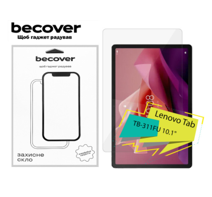 BeCover Скло захисне BeCover Lenovo Tab TB-311FU 10.1" (713123)