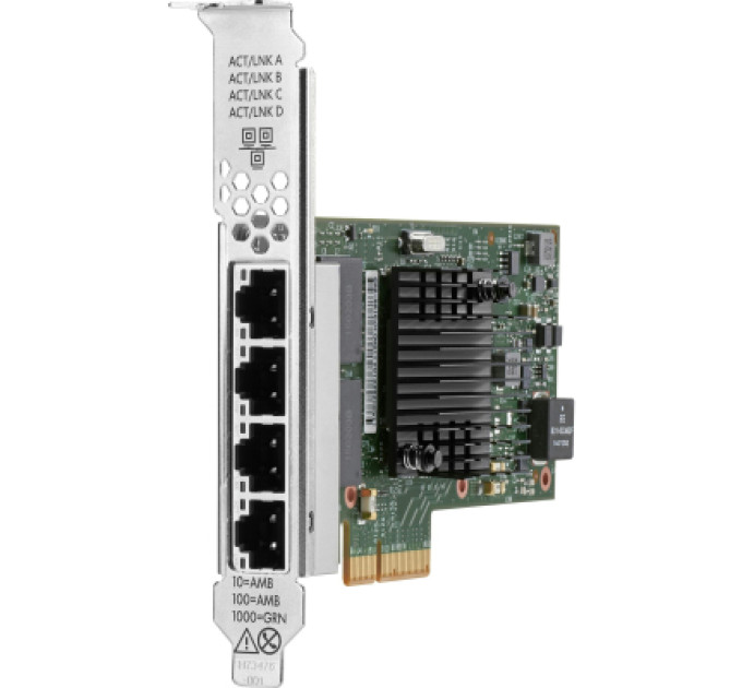 HPE Мережева карта HP Broadcom BCM5719 Ethernet 1Gb 4-port BASE-T Adapter for HPE (P51178-B21)