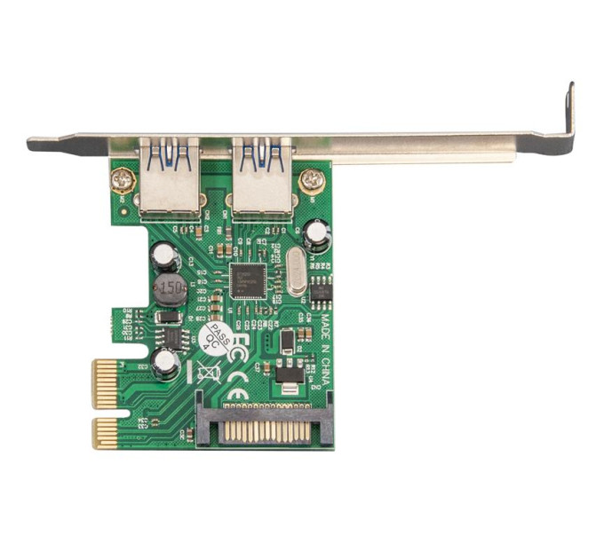 Frime Контролер Frime NEC720202 (ECF-PCIEtoUSB004.LP) PCI-E-2xUSB3.0