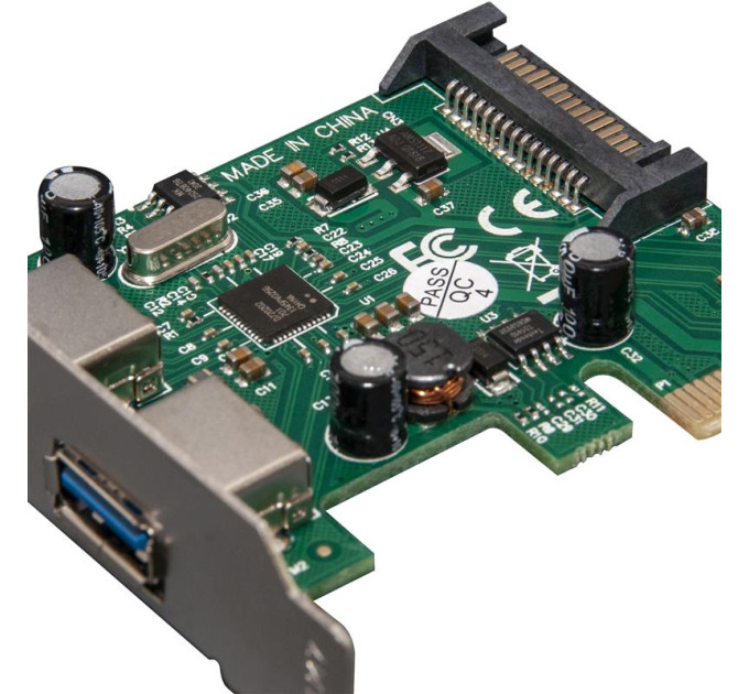 Frime Контролер Frime NEC720202 (ECF-PCIEtoUSB004.LP) PCI-E-2xUSB3.0