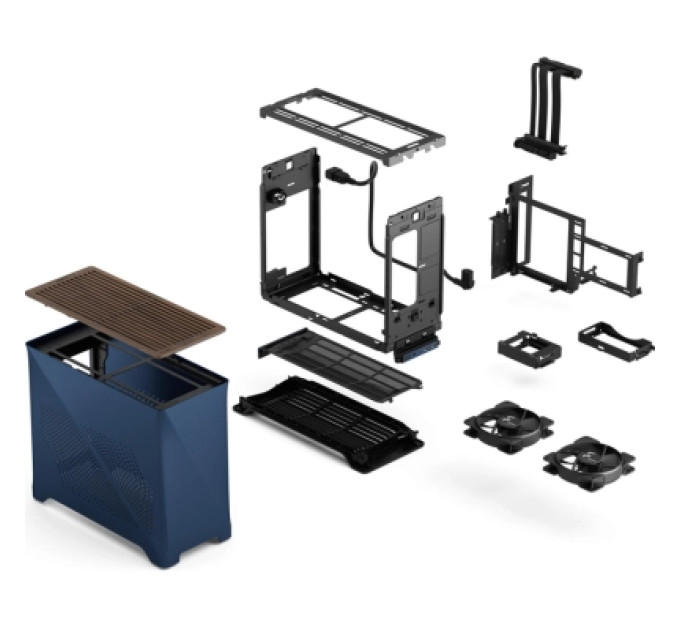 Fractal Design Корпус Fractal Design Era 2 Midnight Blue (FD-C-ERA2N-03)