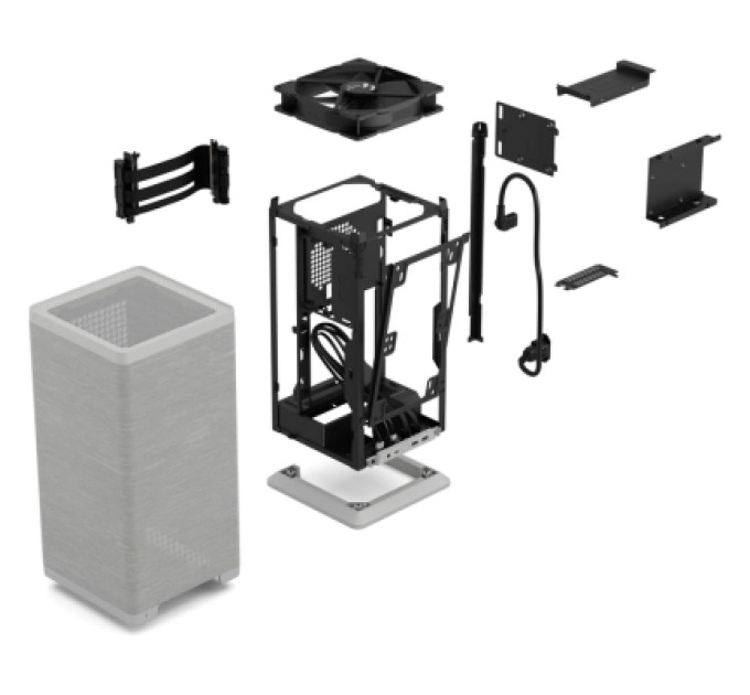 Fractal Design Корпус Fractal Design Mood Light Gray (FD-C-MOD1N-01)
