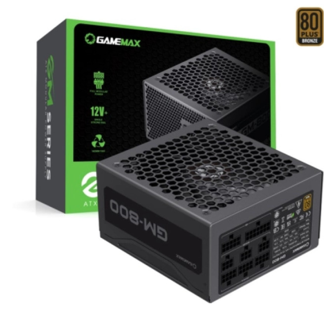 Gamemax Блок живлення Gamemax 800W (GM-800 Modular)