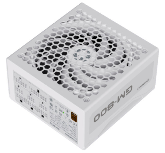 Gamemax Блок живлення Gamemax 800W (GM-800 Modular white)