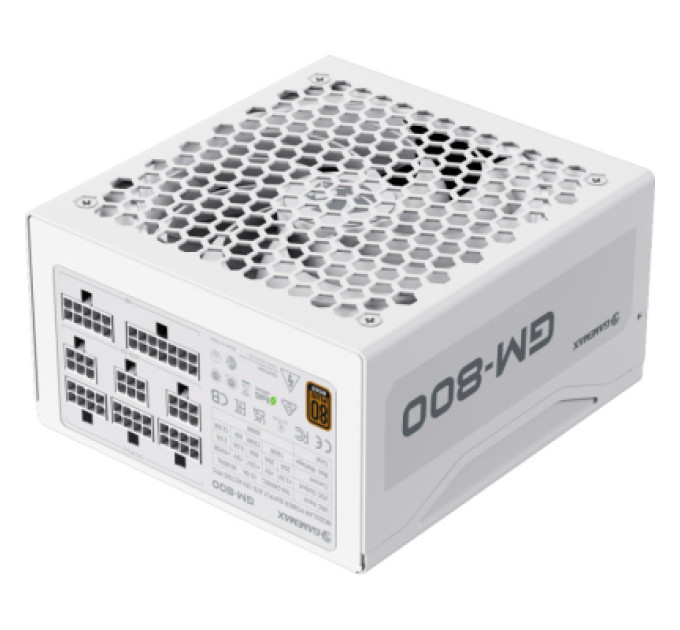 Gamemax Блок живлення Gamemax 800W (GM-800 Modular white)