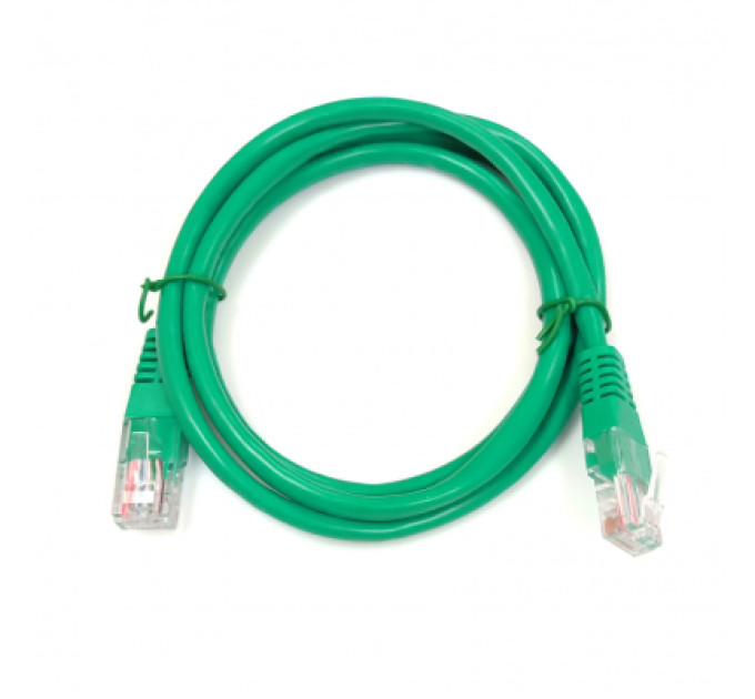 Kingda Патч-корд 0.5м, UTP, cat.5e, CU, 24AWG, green Kingda (KD-PAUT3050GN)