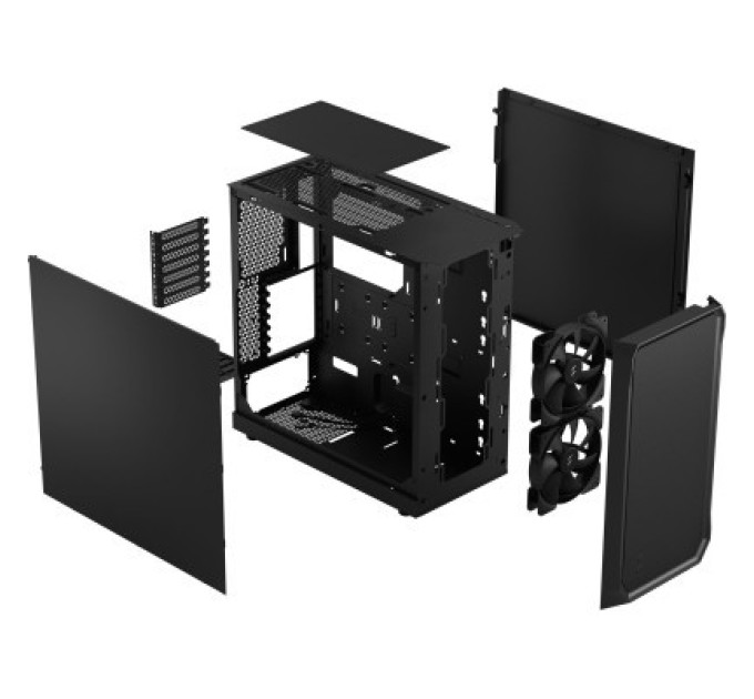 Fractal Design Корпус Fractal Design Focus 2 Black Solid (FD-C-FOC2A-07)
