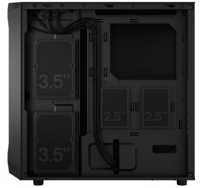 Fractal Design Корпус Fractal Design Focus 2 Black Solid (FD-C-FOC2A-07)