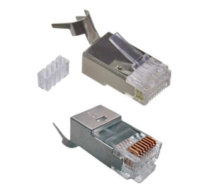 Kingda Конектор RJ45 cat.7 STP 8P8C 50шт/пак Kingda (KD-PG8027/50)