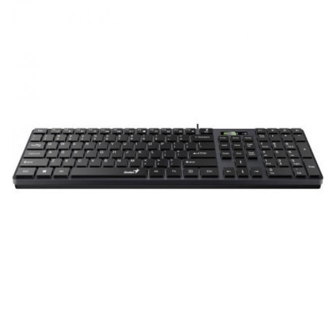 Genius Клавіатура Genius SlimStar 126 USB Black Ukr (31310017407)