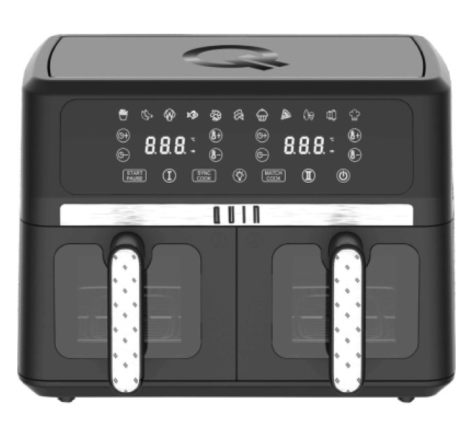 QUIN Мультипіч QUIN Air Fryer Dual Zone (YJ-1102AV)