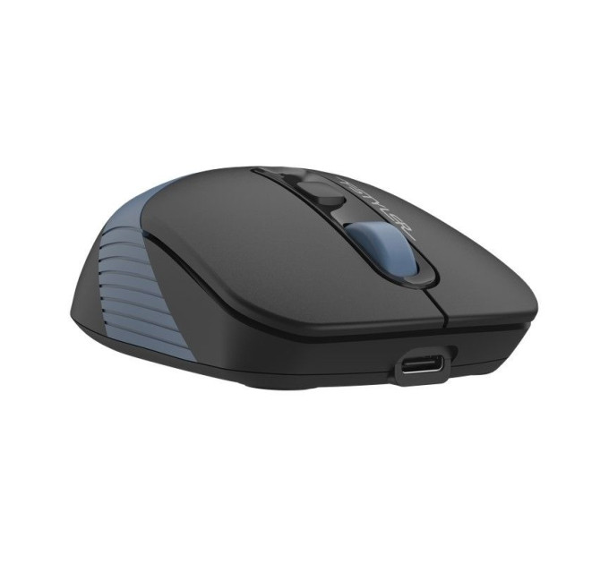 A4Tech Миша бездротова A4Tech Fstyler FB10CS (Ash Blue),  USB, колір попелясто-синій