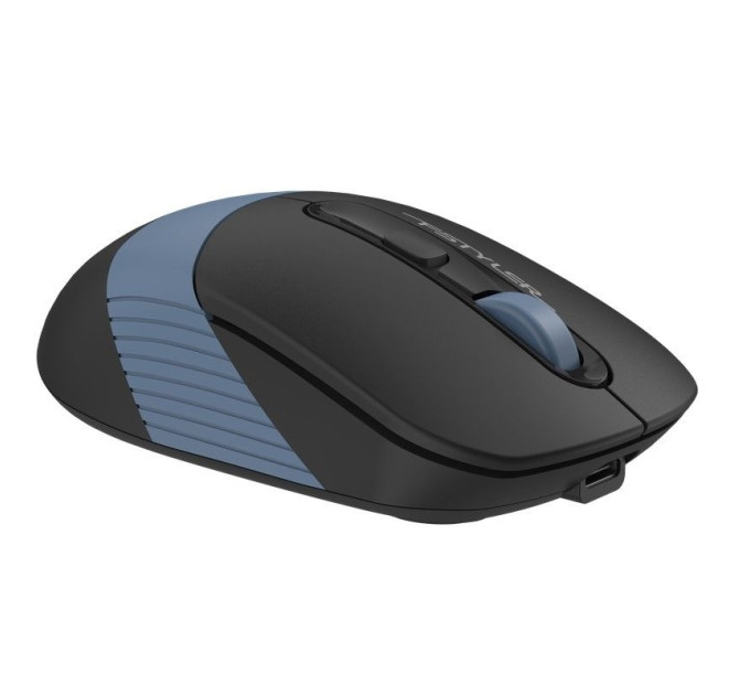A4Tech Миша бездротова A4Tech Fstyler FB10CS (Ash Blue),  USB, колір попелясто-синій
