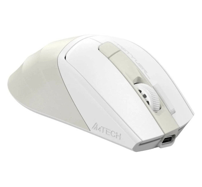 A4Tech Миша бездротова A4Tech Fstyler FB45CS Air2 (Cream Beige), колір білий+бежевий