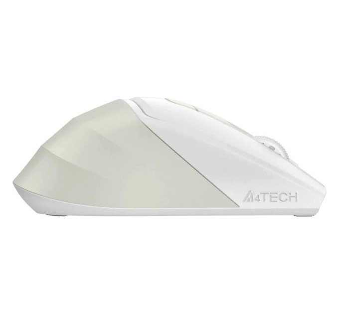 A4Tech Миша бездротова A4Tech Fstyler FB45CS Air2 (Cream Beige), колір білий+бежевий