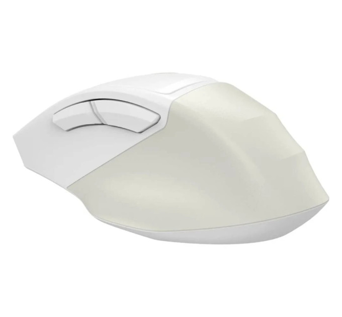 A4Tech Миша бездротова A4Tech Fstyler FB45CS Air2 (Cream Beige), колір білий+бежевий