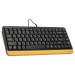 A4Tech A4Tech Fstyler F1110, комплект дротовий клавіатура з мишою, USB, сірий чорно-жовтий