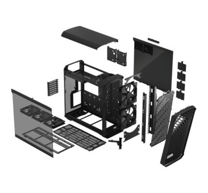 Fractal Design Корпус Fractal Design Torrent Black TG Light Tint (FD-C-TOR1A-01)