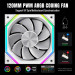 Gamemax Кулер до корпусу Gamemax FN12A-N2-RW