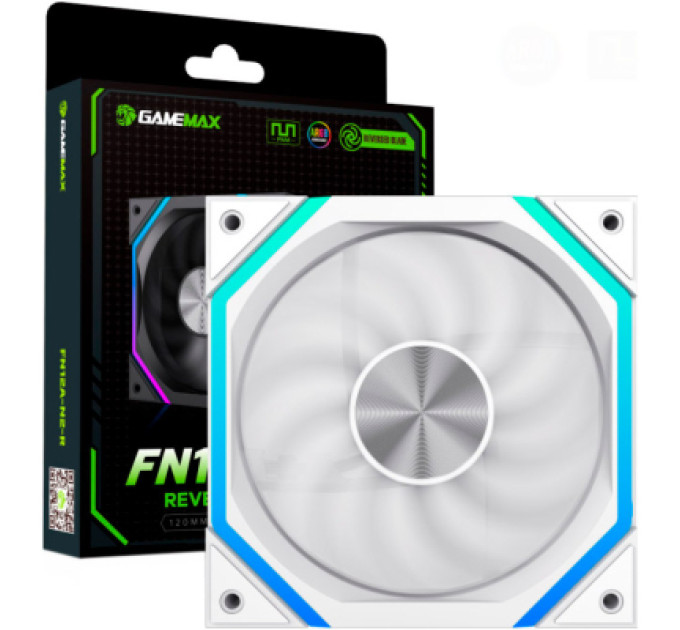 Gamemax Кулер до корпусу Gamemax FN12A-N2-RW