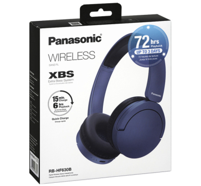 Panasonic Навушники Panasonic RB-HF630B Blue (RB-HF630BG-A)